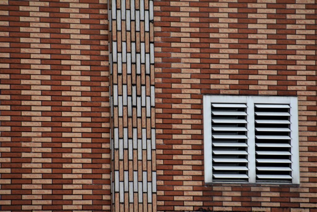 Exterior wall and vent on a house